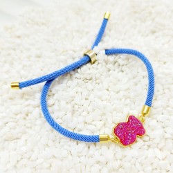 BRANSOLETKA DIAMENTOWY MIŚ