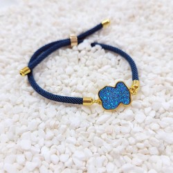 BRANSOLETKA DIAMENTOWY MIŚ