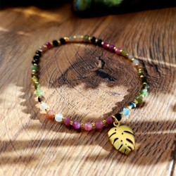 BRANSOLETKA TURMALIN WIELOBARWNY