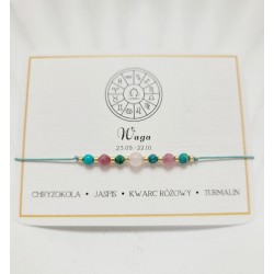 BRANSOLETKA ZODIAKALNA WAGA 23.09-22.10