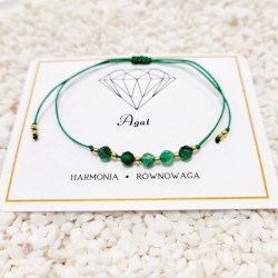 BRANSOLETKA Z AGATEM