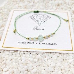 BRANSOLETKA Z FLOURYTEM